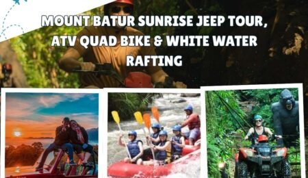 Mount Batur Sunrise Jeep Tour, ATV Quad Bike & White Water Rafting